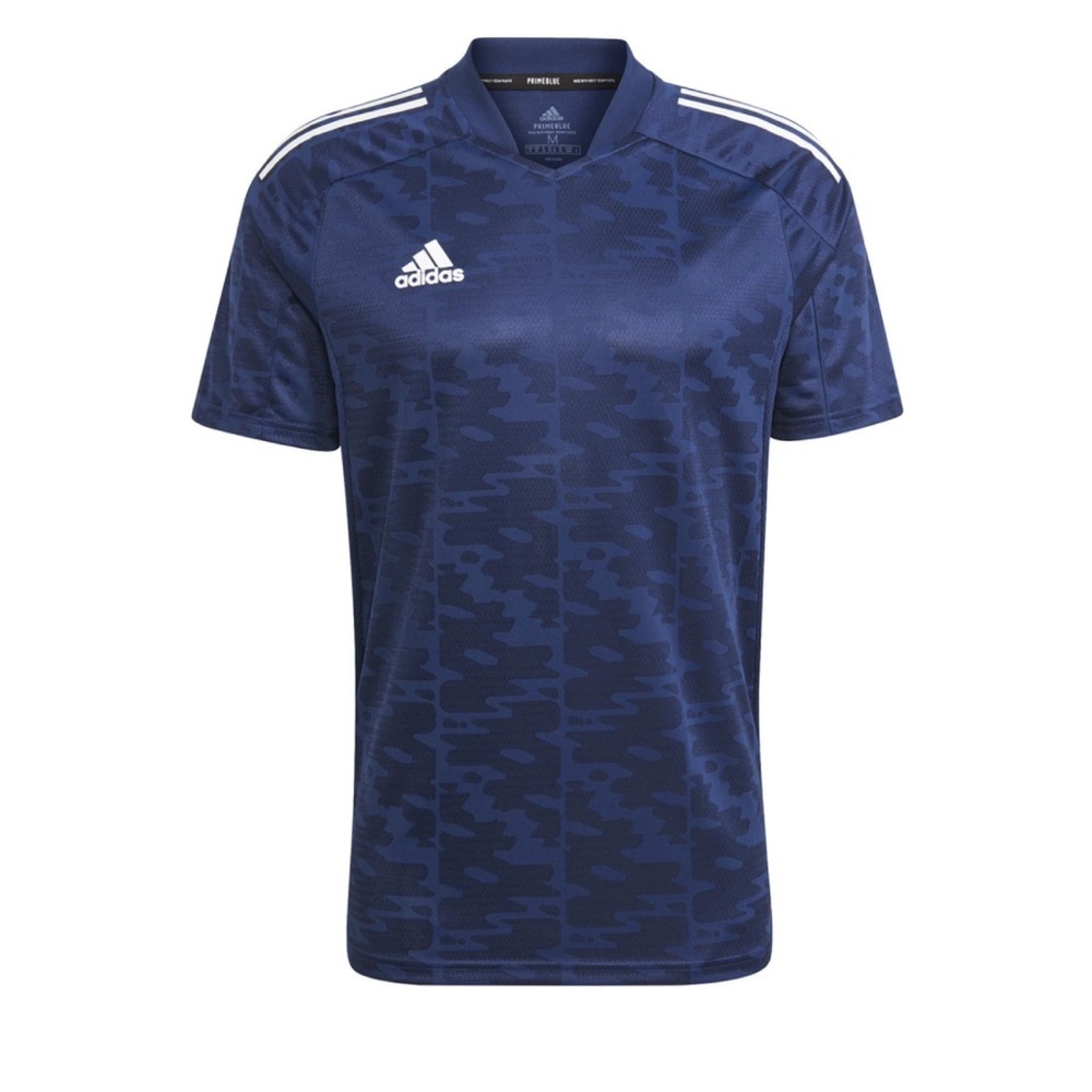Adidas Navy Camo Primeblue Soccer Jersey NWOT Women’s Medium